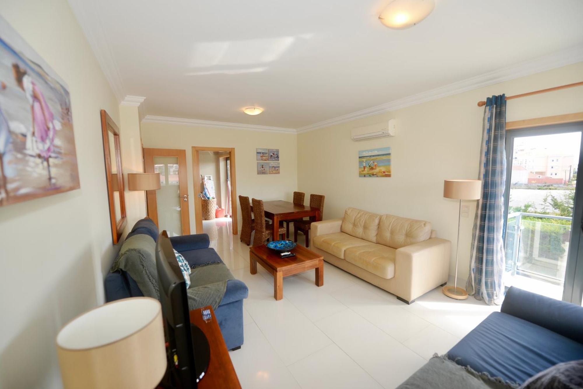 Pebble - 1 Bedroom Apartment Sleeps 5 With Pool & Tennis Court Sao Martinho do Porto Exterior photo